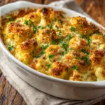 Parmesan Cauliflower Gratin