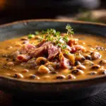 Southern style black eyed peas