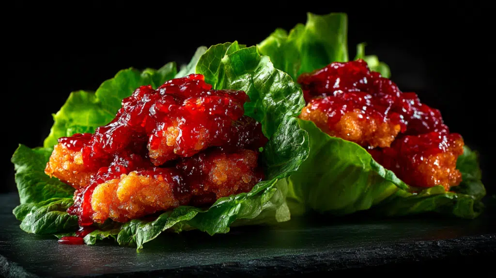 Spicy Firecracker Chicken Wraps