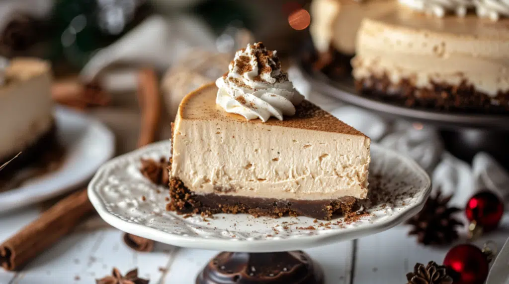 gingerbread cheesecake