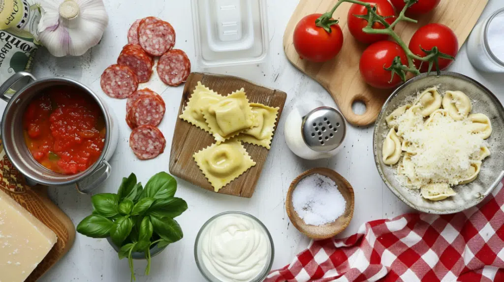 all ravioli soup ingredients