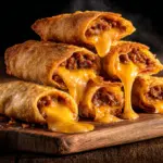 cheeseburger eggrolls