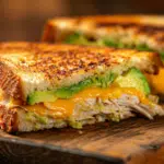 chicken avocado melt sandwich