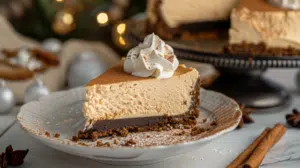 gingerbread cheesecake