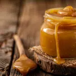 golden homemade caramel
