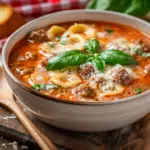 hearty ravioli soup