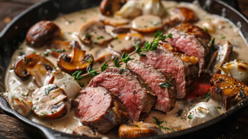 roasted beef tenderloin