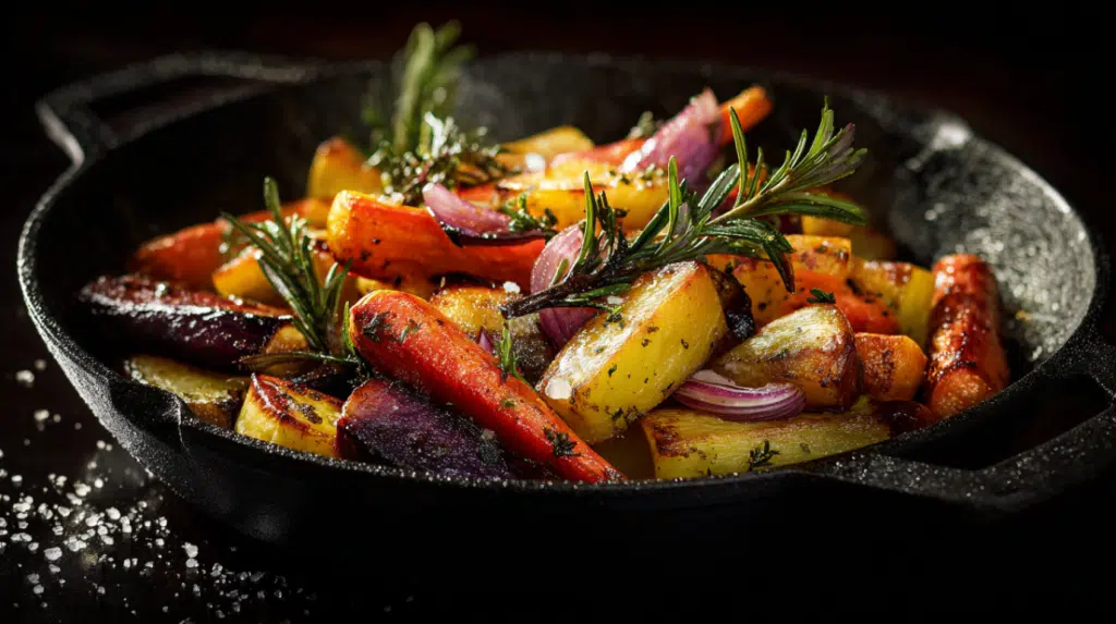 roasted root vegetables