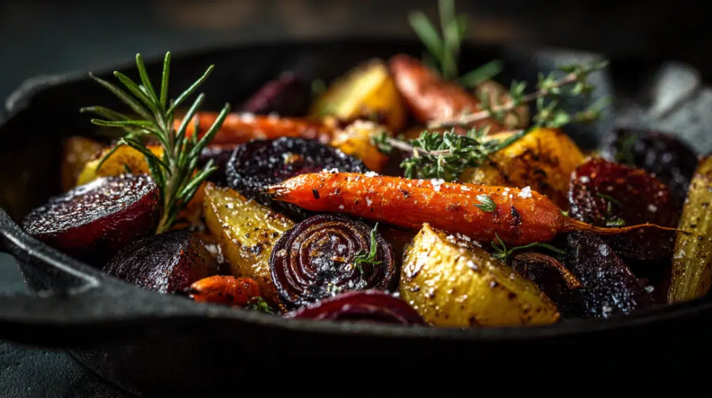 roasted root vegetables