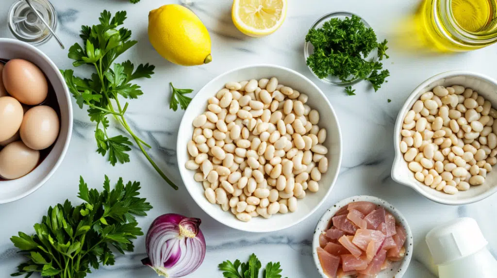 tuna white bean salad ingredients