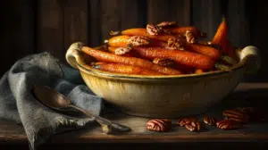 Brown Butter Roasted Carrots with Pecans