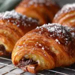 Brownie Batter Croissant Pastries