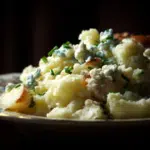 Buttermilk Turkey Blue Smashed Potatoes