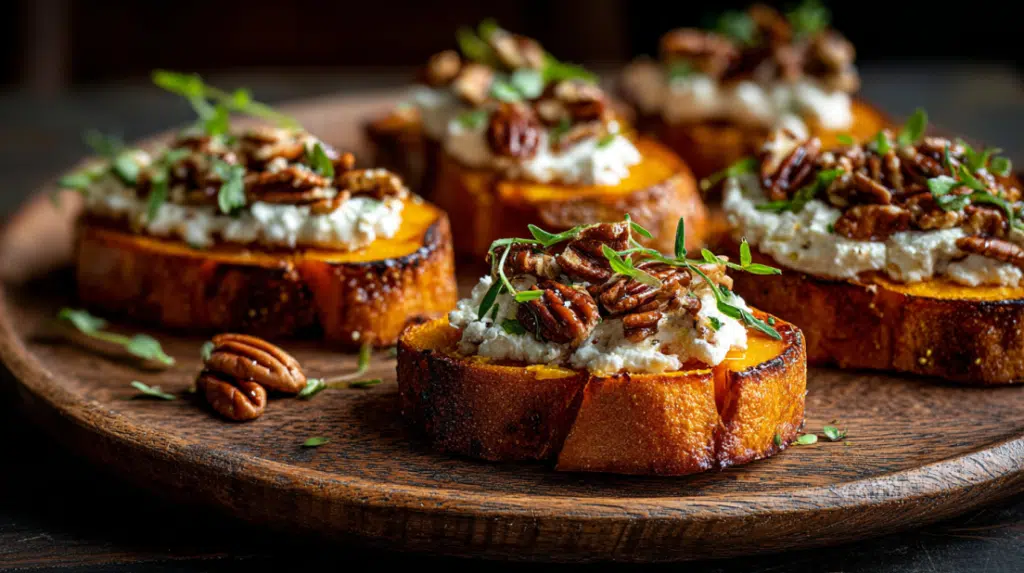 Butternut Squash Bruschetta
