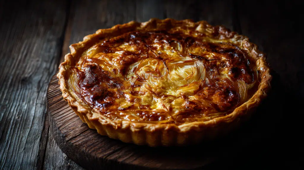 Caramelized Onion and Gruyère Puff Pastry Tart
