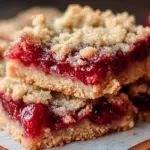 Cherry Crumble Bars