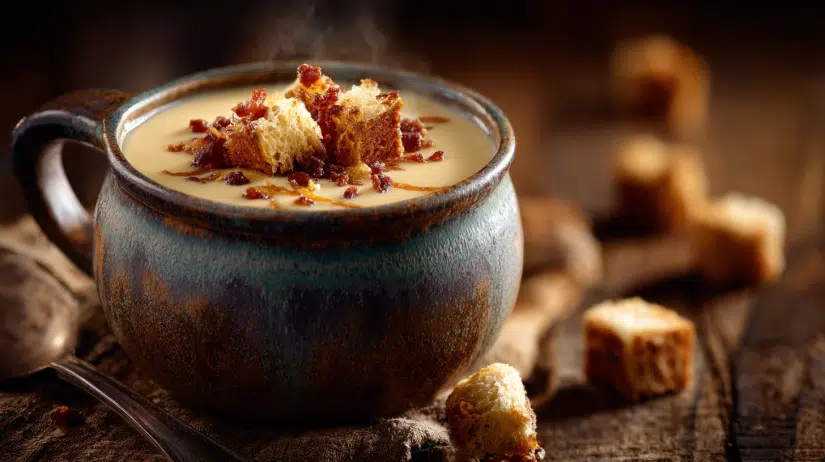 Creamy Beer Cheese Soup