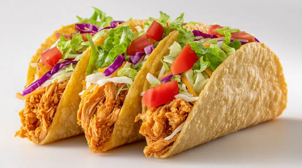 Crispy Chicken Wonton Tacos