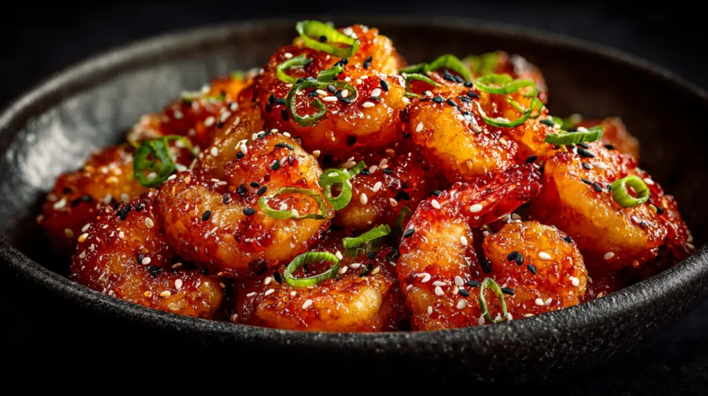 Crispy Hot Honey Shrimp