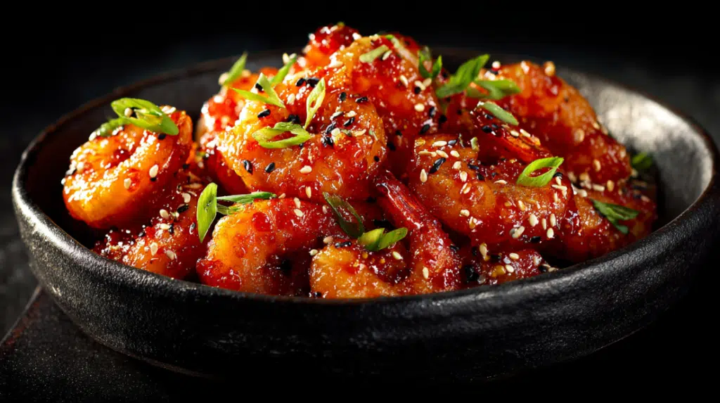 Crispy Hot Honey Shrimp