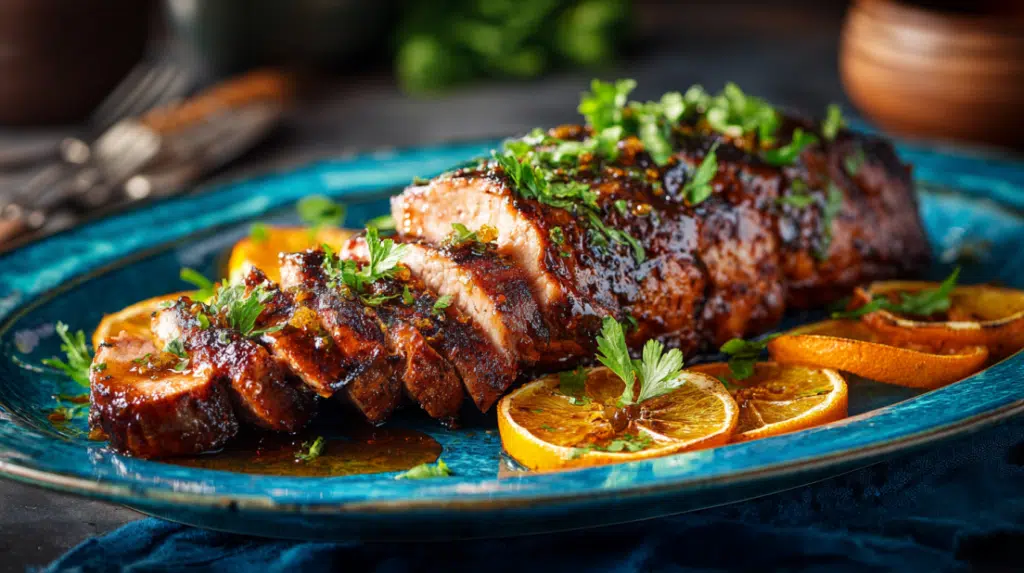 Cuban Mojo Pork Tenderloin with Zesty Citrus Twist