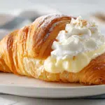 Decadent Baked Croissant Bake with Creamy Vanilla Custard