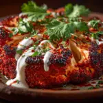 Harissa Roasted Cauliflower Steaks