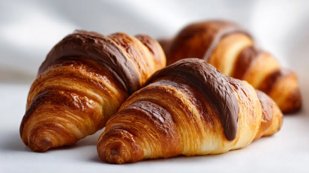 Homemade Chocolate Croissants