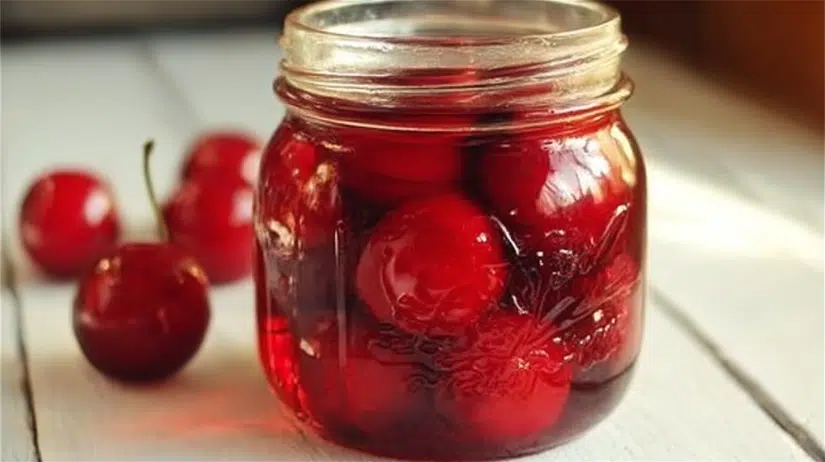 Homemade Maraschino Cherries