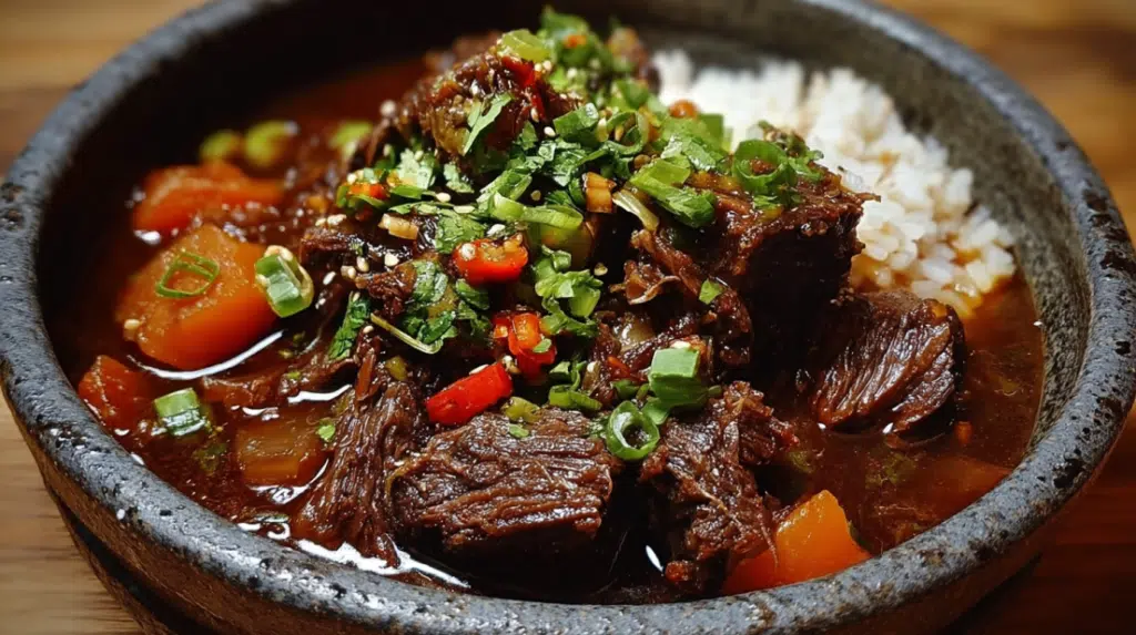 Korean Style Pot Roast