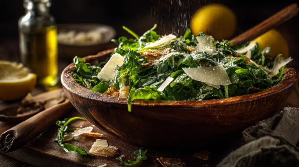 Lemon Parmesan salad