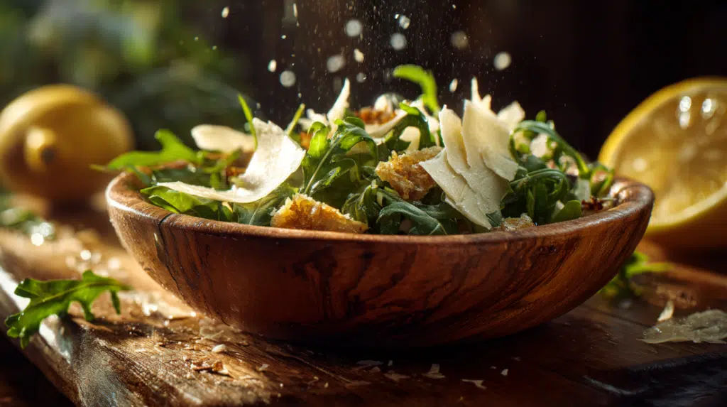 Lemon Parmesan salad