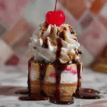Mini Banana Split Cheesecakes