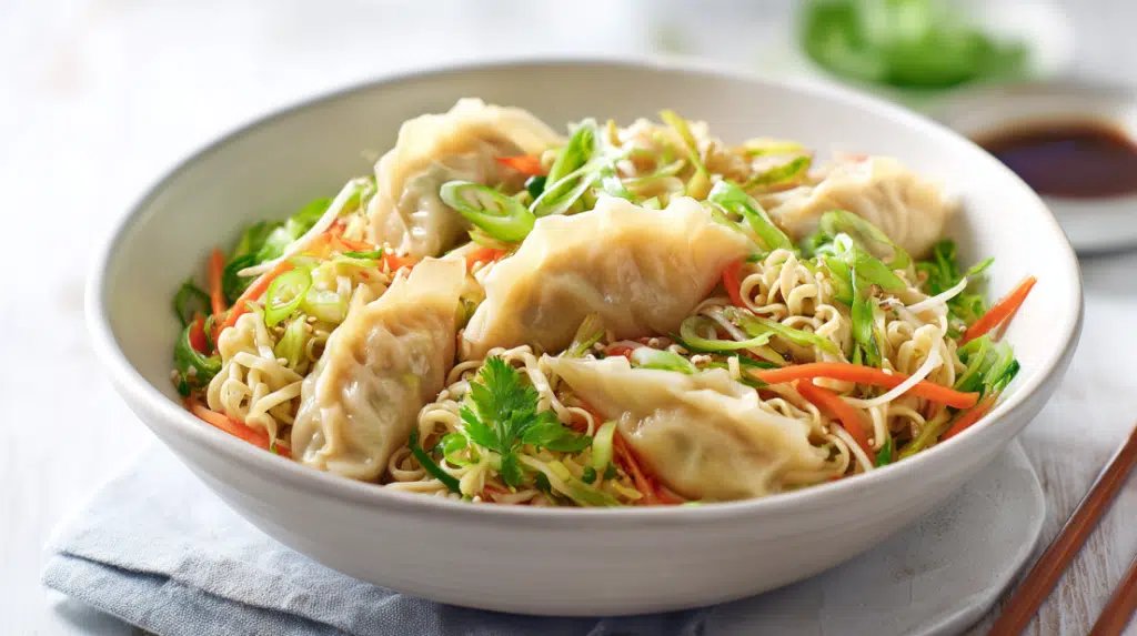 Potsticker Noodle Bowl