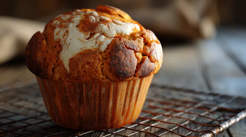 Pumpkin Cream Cheese Muffins