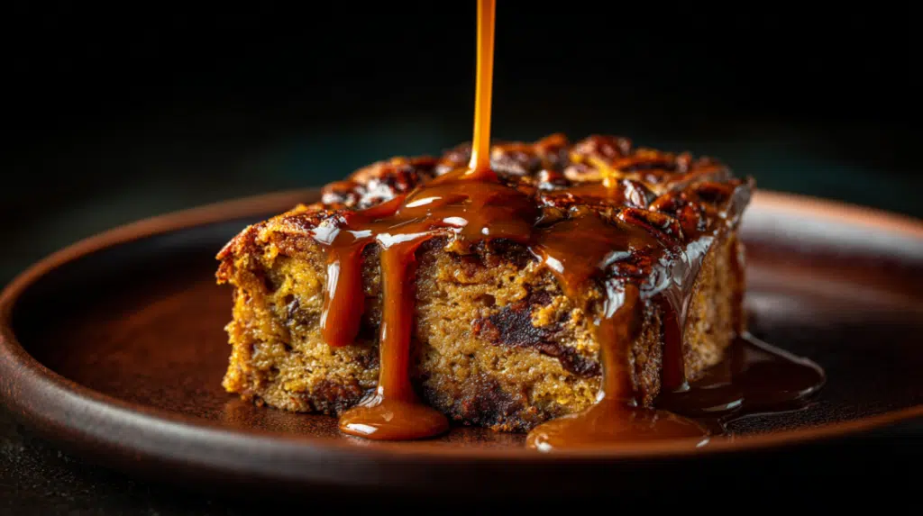 Pumpkin Pecan Bread Pudding