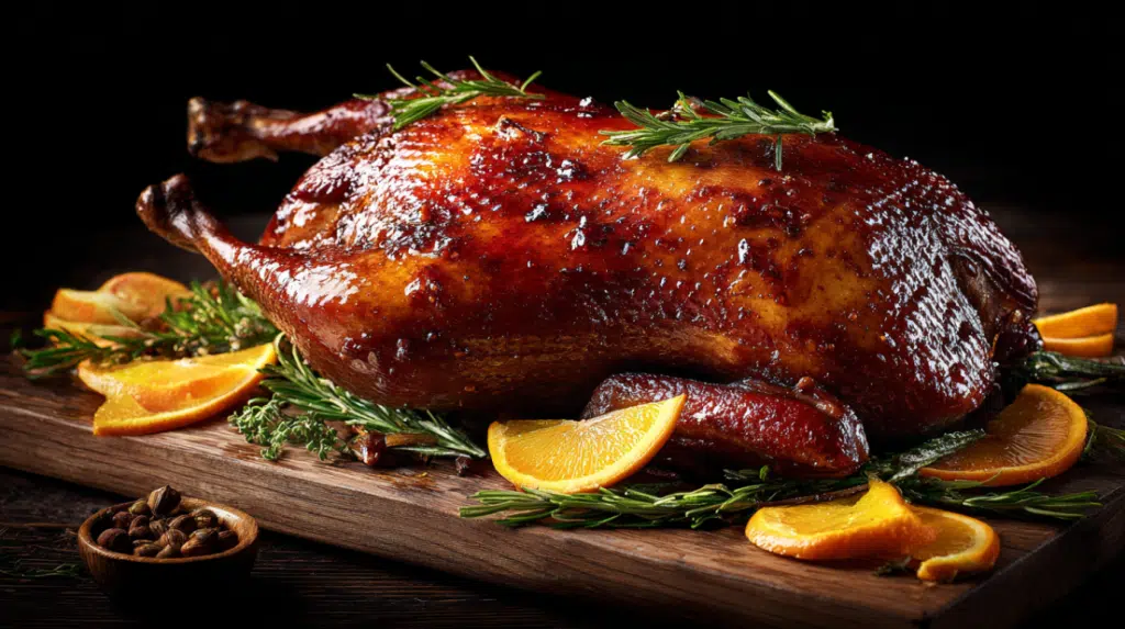 Roasted Orange Duck