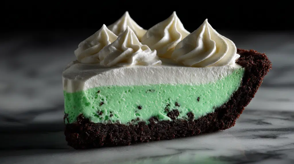Shamrock Mint Milkshake Pie