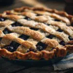 Simple Classy Blueberry Pie