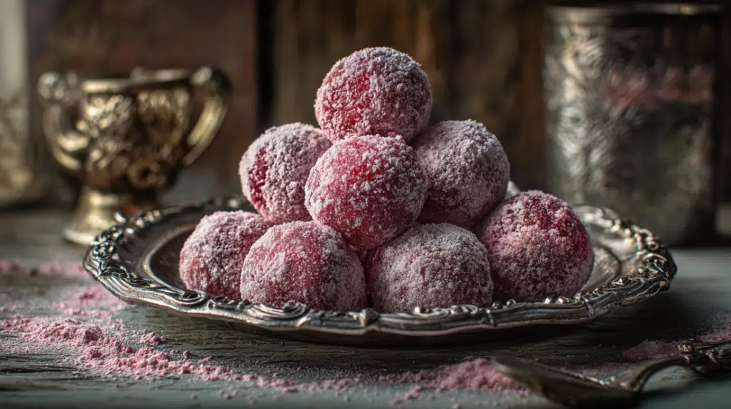 Strawberry Cheesecake Protein Balls