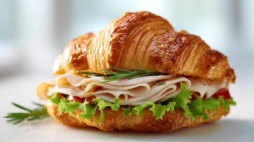 Turkey Croissant Sandwich: A Family Favorite