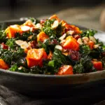 Winter Harvest Kale and Sweet Potato Bowl
