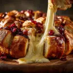 cranberry brie pull-apart bread