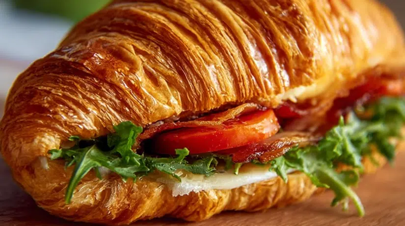 croissant sandwich