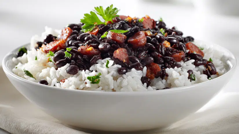 Black Beans and Rice with Sausage