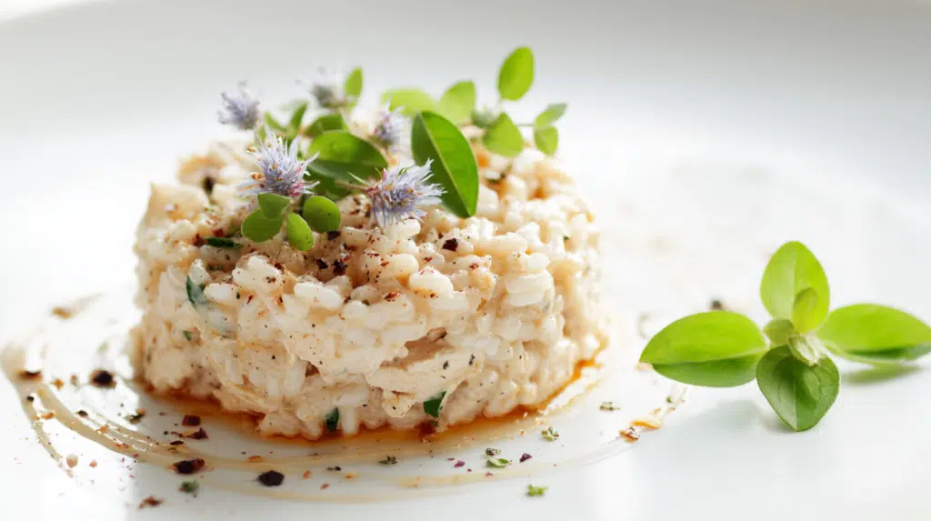 One Pan Boursin Chicken Risotto