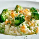 Broccoli and Cheese Risotto