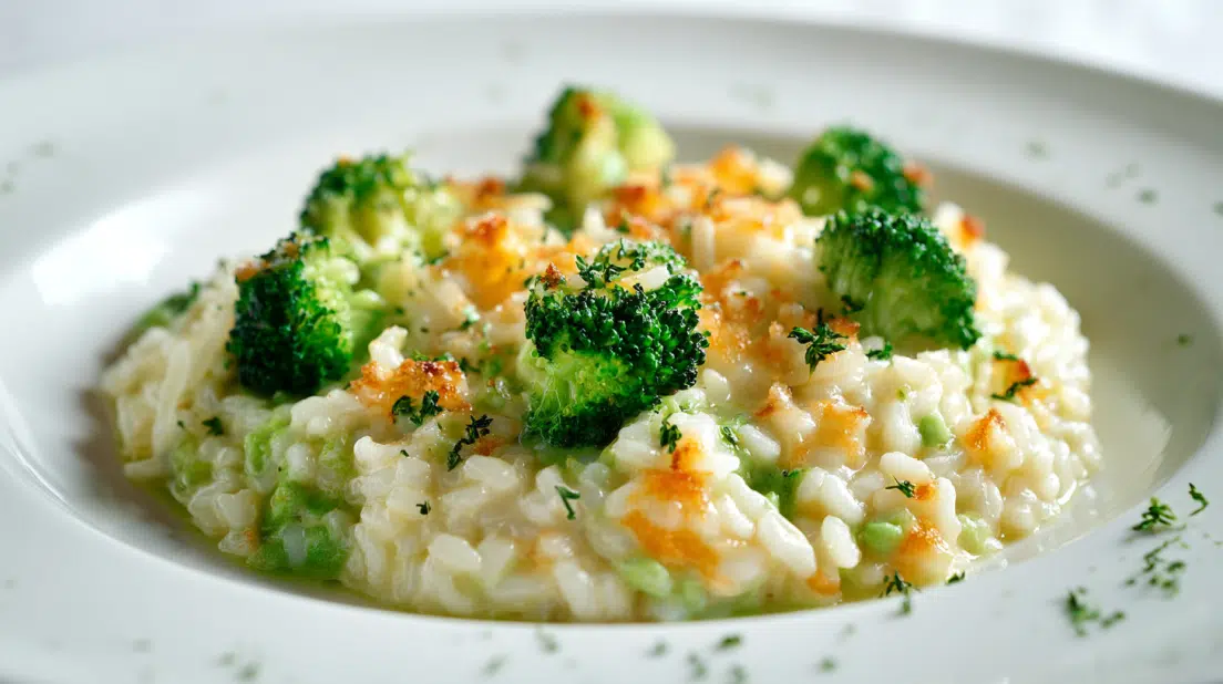 Broccoli and Cheese Risotto: A Cozy Family Favorite