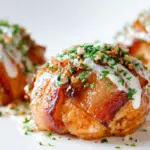 Buffalo Chicken Bacon Mozzarella Bombs
