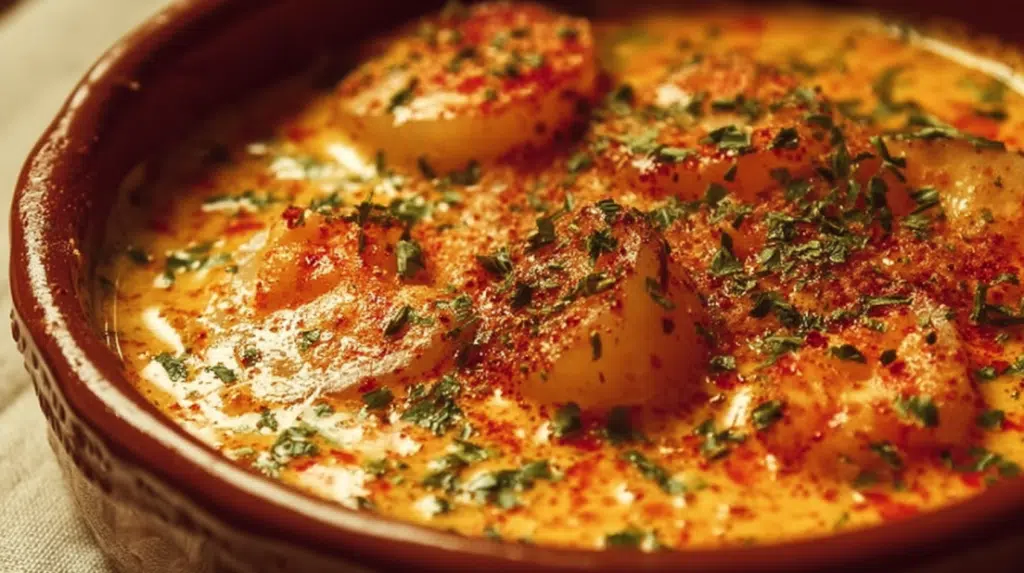 Cheesy Cajun Onion Boil